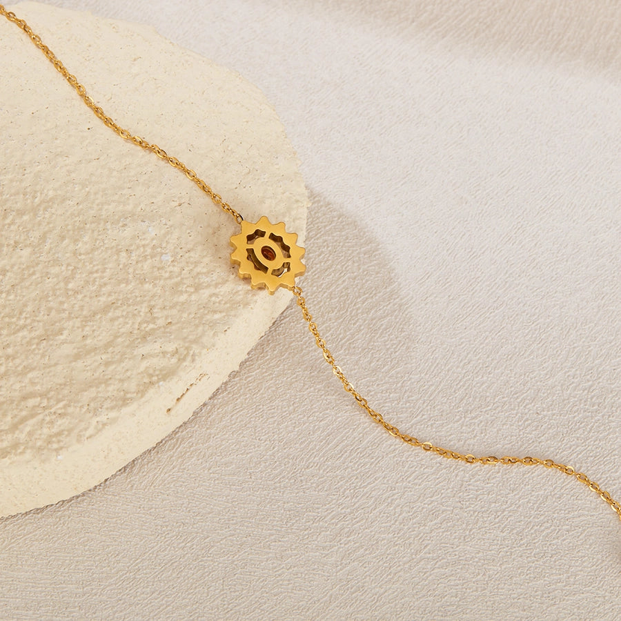 Simple Style Geometric 304 Stainless Steel cable chain Bracelets In Bulk