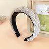 fashion solid color velvet hair band 1 piece