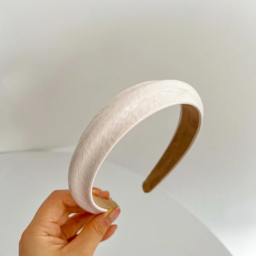 simple style color block cloth handmade hair band