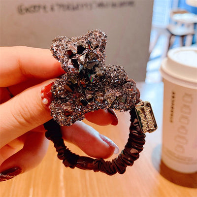 modern style star rhinestone hair tie