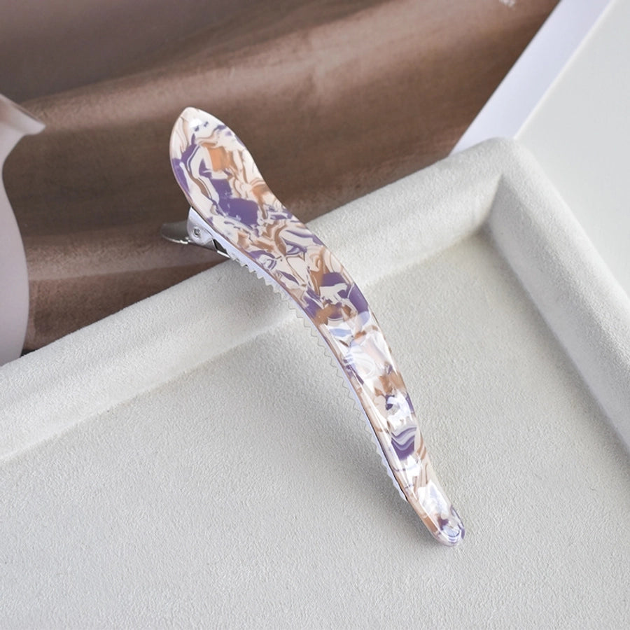 Women's Simple Style Classic Style Color Block Acetic acid sheets Handmade Hair Clip