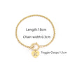 Elegant Simple Style Classic Style Letter 201 Stainless Steel 304 Stainless Steel Bracelets In Bulk