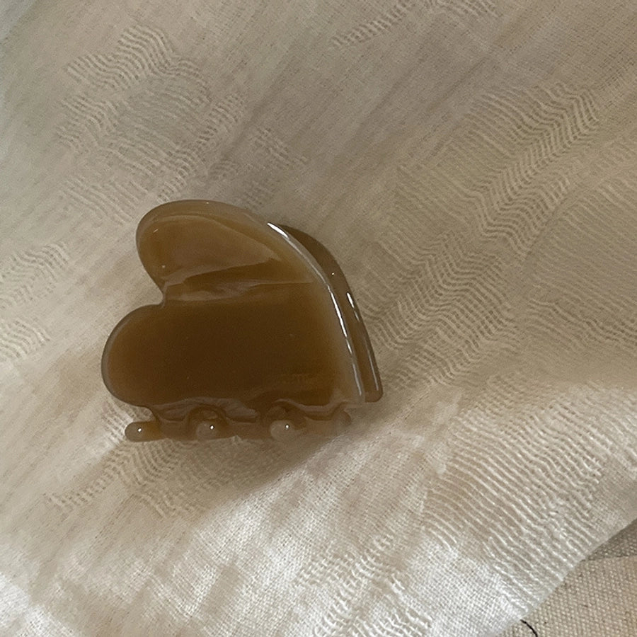 French love cute acetate hairpin small hair clip hair accessories small size side broken hairpin bangs clip hair grip hair accessories