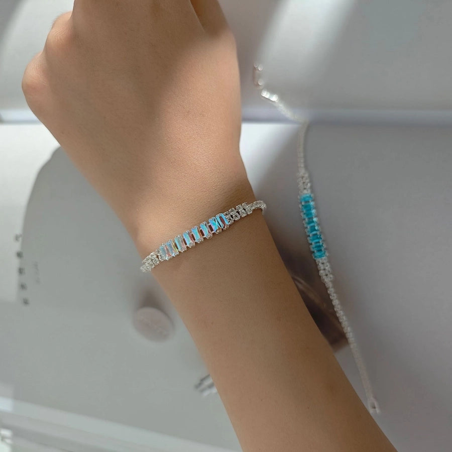 Copper Geometric Solid Color Bracelets