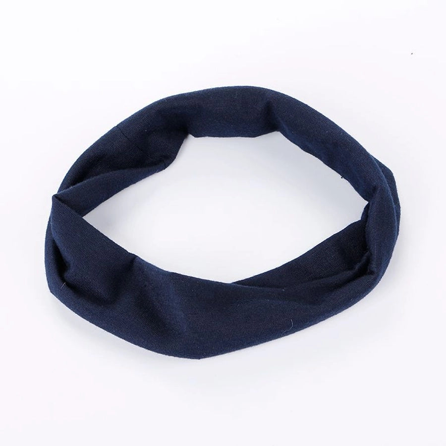 Women's Simple Style Classic Style Geometric Solid Color Cloth Hair Band