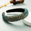 women's fashion plaid cloth beaded