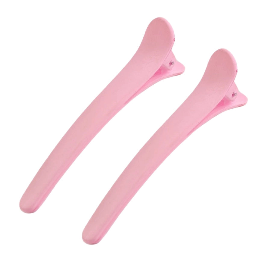 Women's Basic Simple Style Solid Color Plastic Hair Clip