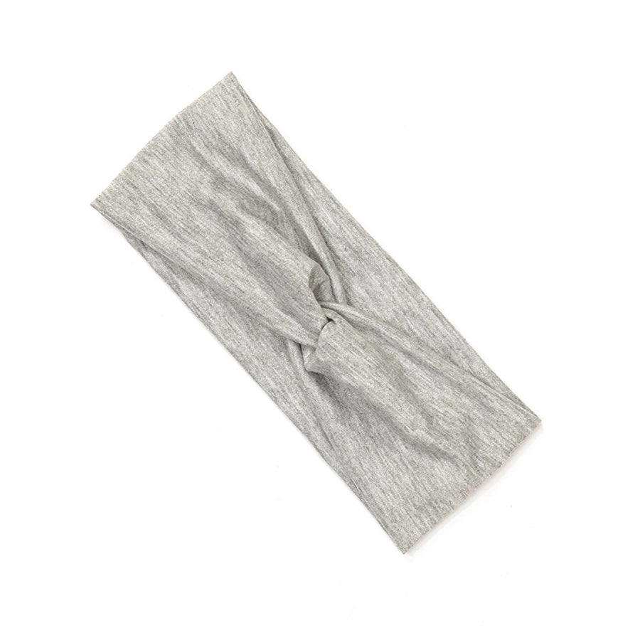 New Adult Plain Cross Headband Knotted Polyester Women's Hair Band Daily Wash Face Hair Band Hair Band