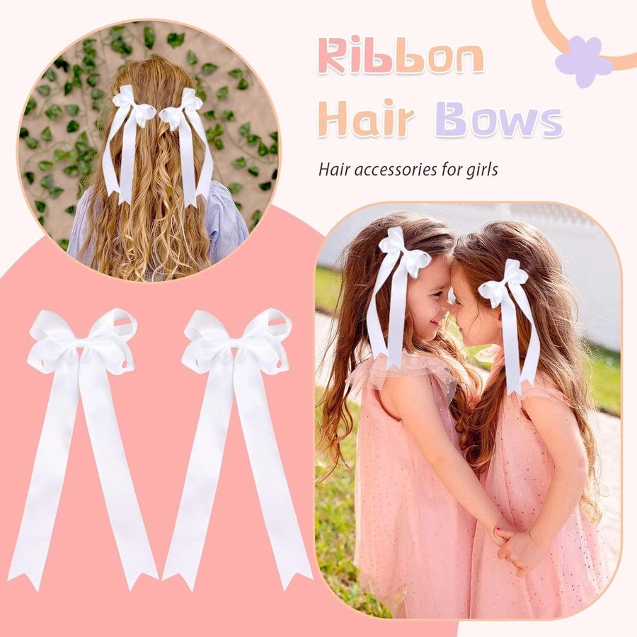 Kid'S Sweet Bow Knot Mixed materials Handmade Hair Clip