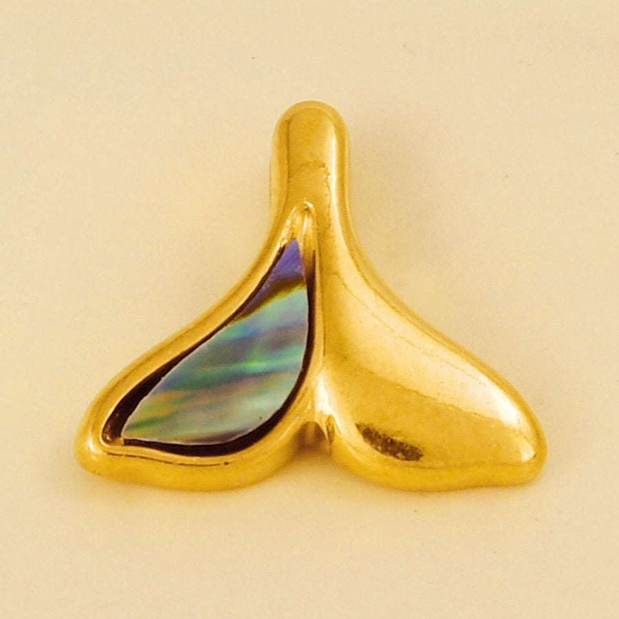 Jewelry Vintage Style Classic Style Fish Tail 304 Stainless Steel Shell 18K Gold Plated Irregular Plating Pendant Necklace