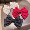 fashion bow knot cloth hair clip 1 piece