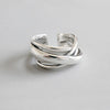 Jewelry Simple Style Knot Copper Open Rings
