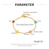 Simple Style Star Heart Shape 304 Stainless Steel Cuban Link Chain Curb Chain Bracelets In Bulk