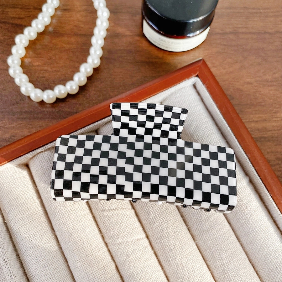 Women's Simple Style Classic Style Color Block Arylic Hair Claws