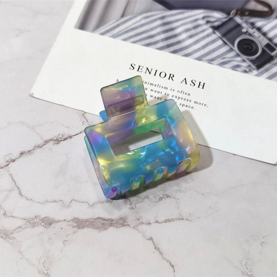 fashion geometric acetic acid sheets stoving varnish hair claws 1 piece