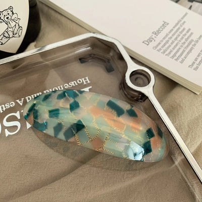 Women's Casual Simple Style Streetwear Lattice Acetic acid sheets Hair Clip