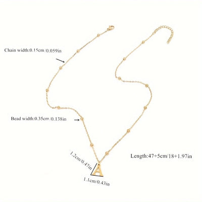 Jewelry Casual Classic Style Letter 201 Stainless Steel 304 Stainless Steel Pendant Necklace