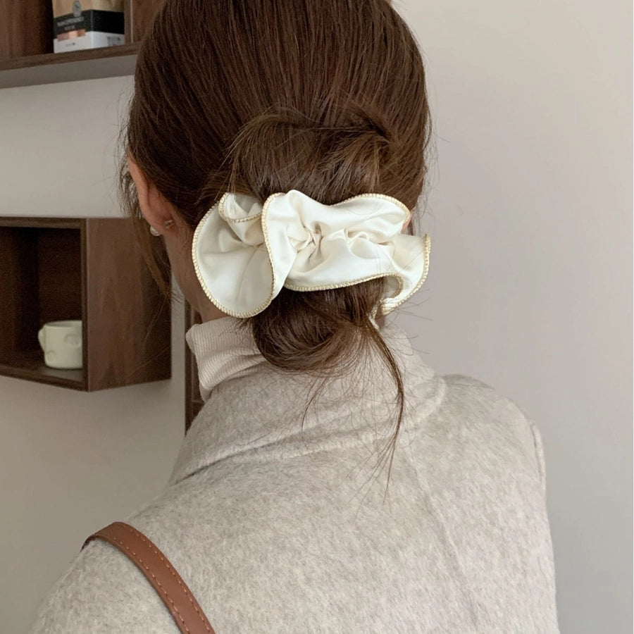 Women's Casual Solid Color Cloth Hair Tie