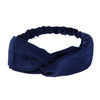 fashion bow knot cloth pleated hair band 1 piece