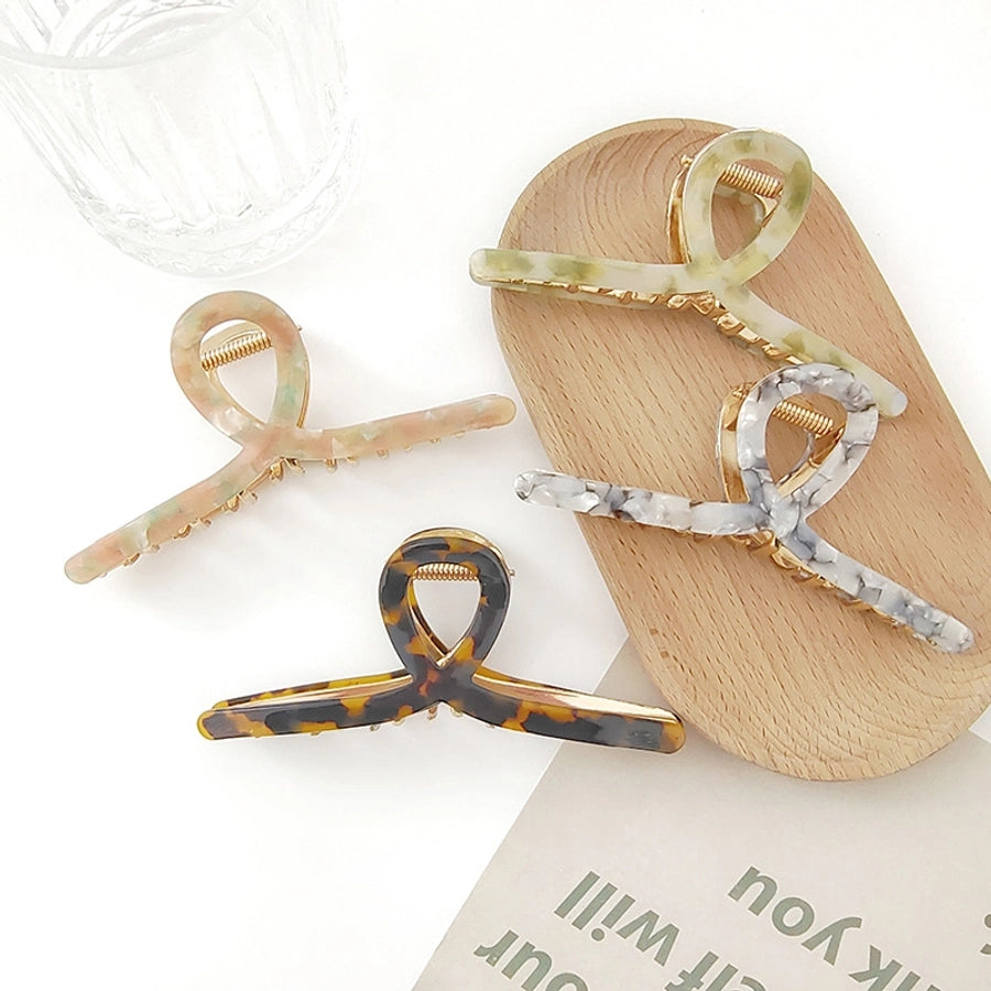 fashion geometric acetic acid sheets hair claws 1 piece