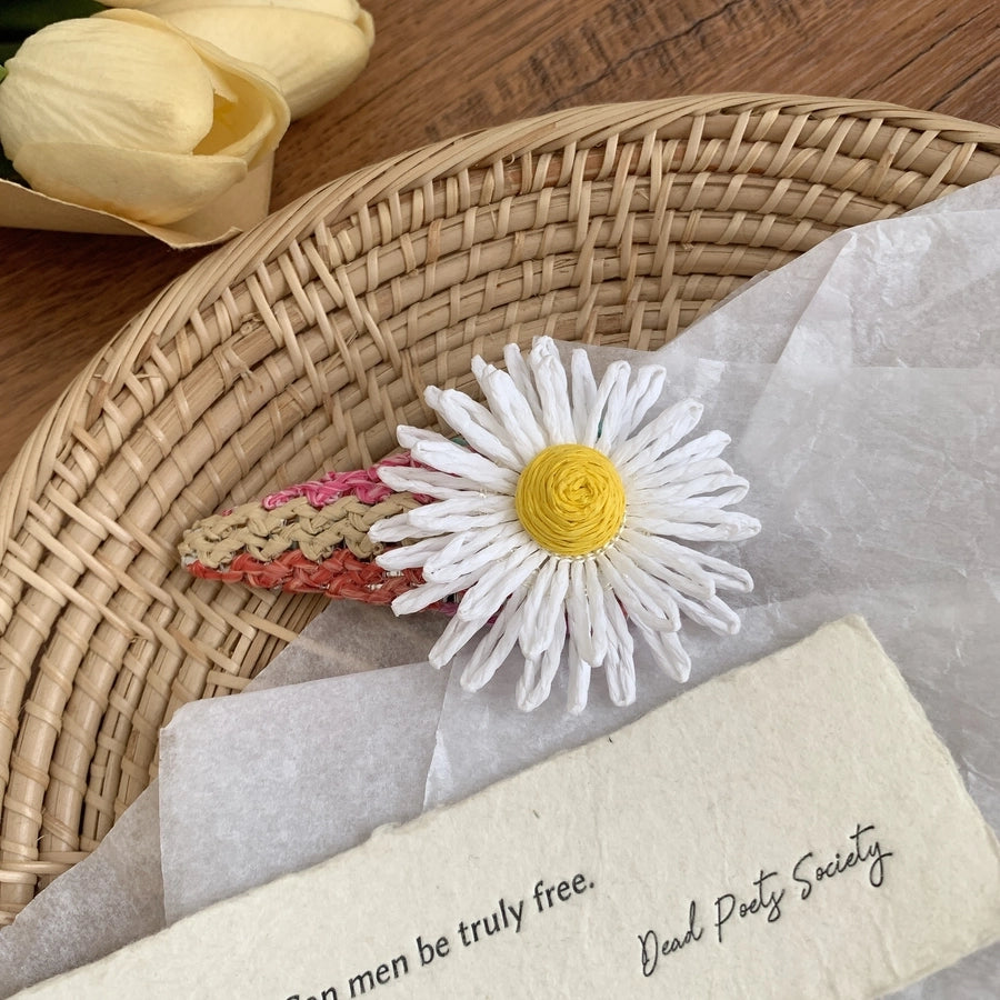 Women's Streetwear Floral Alloy Hair Clip