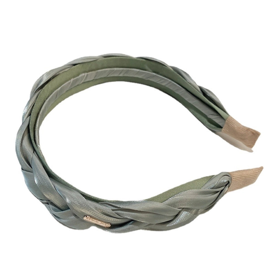 simple style solid color cloth hair band