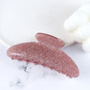 Women's Casual Simple Style Solid Color Arylic Stoving Varnish Hair Claws
