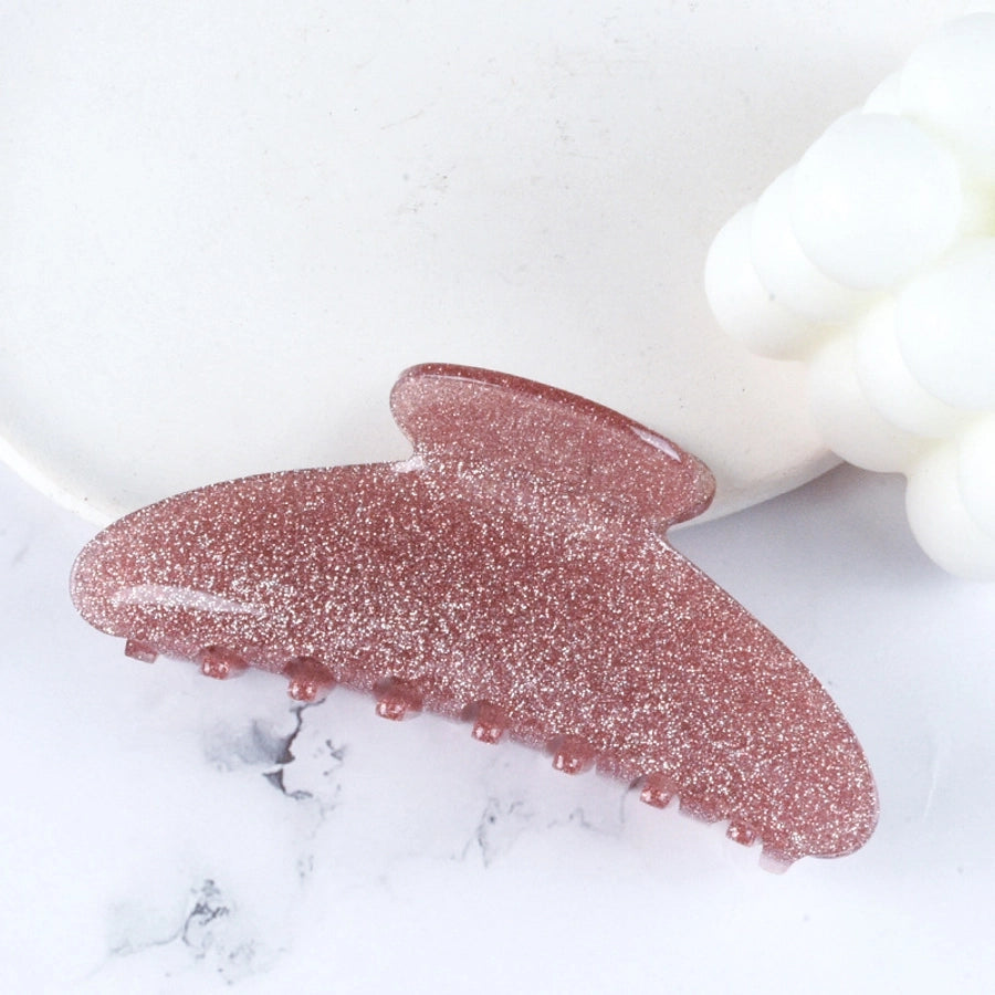 Women's Casual Simple Style Solid Color Arylic Stoving Varnish Hair Claws