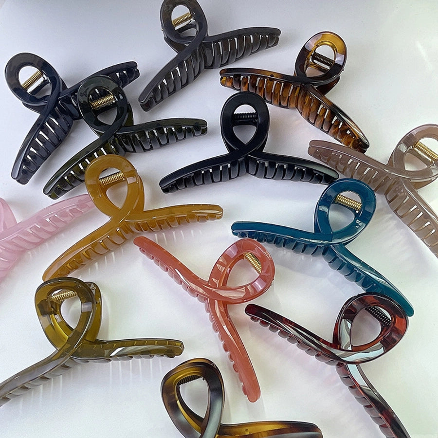 Oversized 15cm Grab Clip Simple Hair Volume Multi-hair Clip Shark Clip Advanced Sense Back Head Hair Headwear