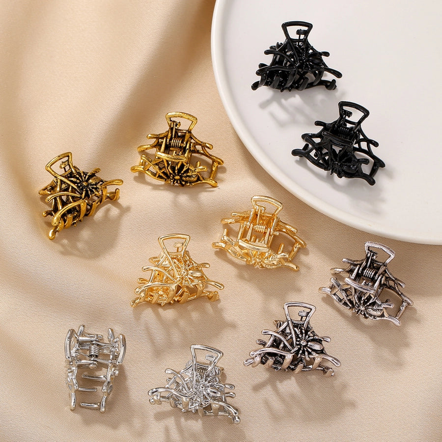 Halloween Funny Streetwear Women's Spider Alloy Hair Claws