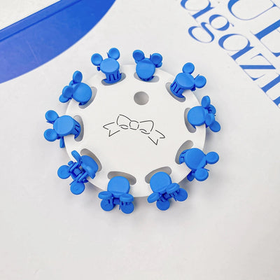 basic star flower plastic handmade hair claws