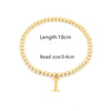 Simple Style Classic Style Letter 201 Stainless Steel 304 Stainless Steel Bracelets In Bulk