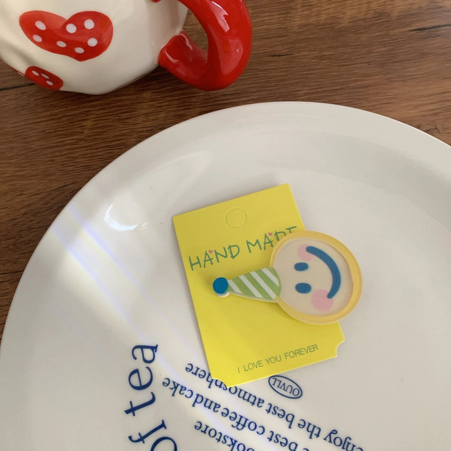 Women's Simple Style Classic Style Color Block Arylic Patchwork Hair Clip