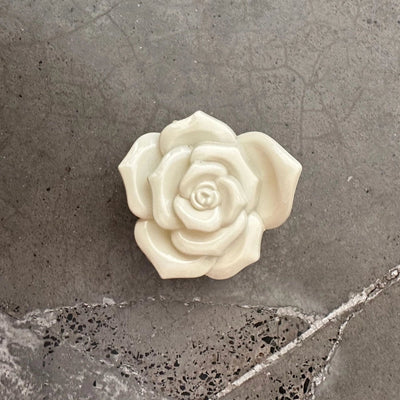 Women's IG Style Korean Style Rose Plastic Stoving Varnish Hair Clip