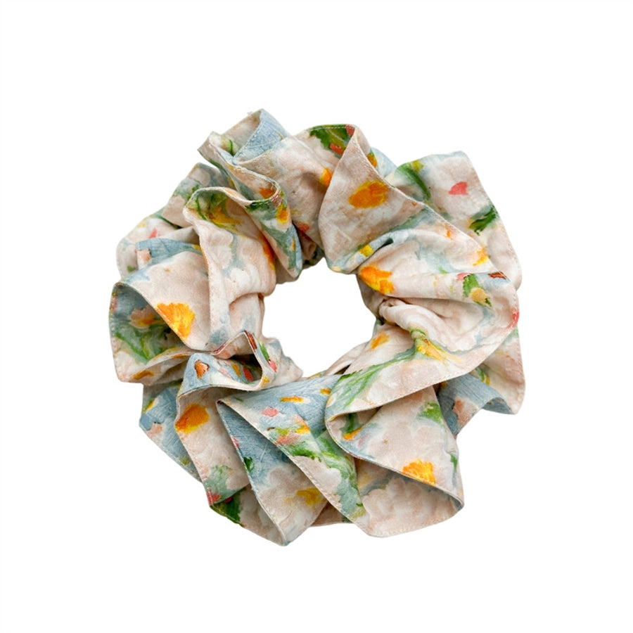 Women's Simple Style Classic Style Color Block Cloth Handmade Hair Tie