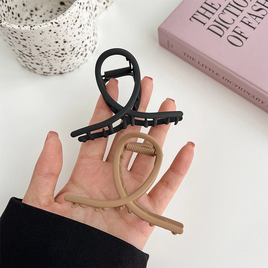 simple style geometric alloy stoving varnish hair claws