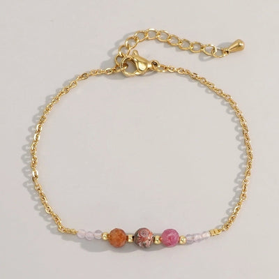 314 Stainless Steel Copper Handmade Geometric Bracelets