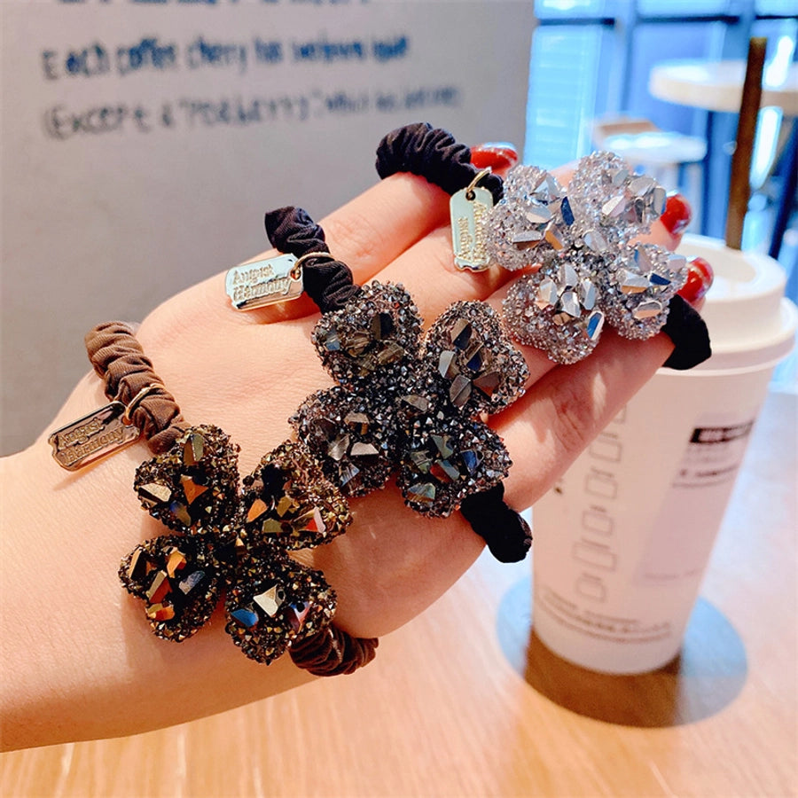 modern style star rhinestone hair tie