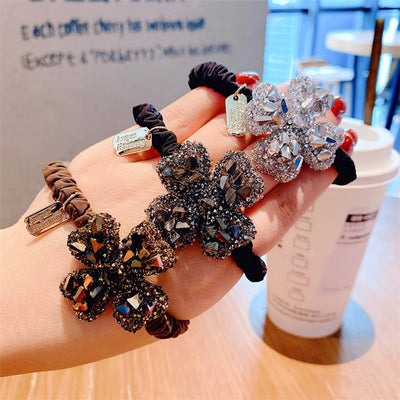 modern style star rhinestone hair tie