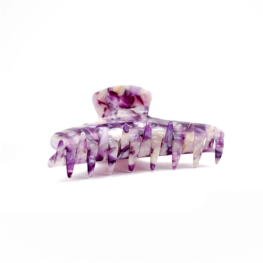 Urrykid Korean Style New Retro Pattern Acetate Grip Back Head Updo Large Size Shark Clip Grip