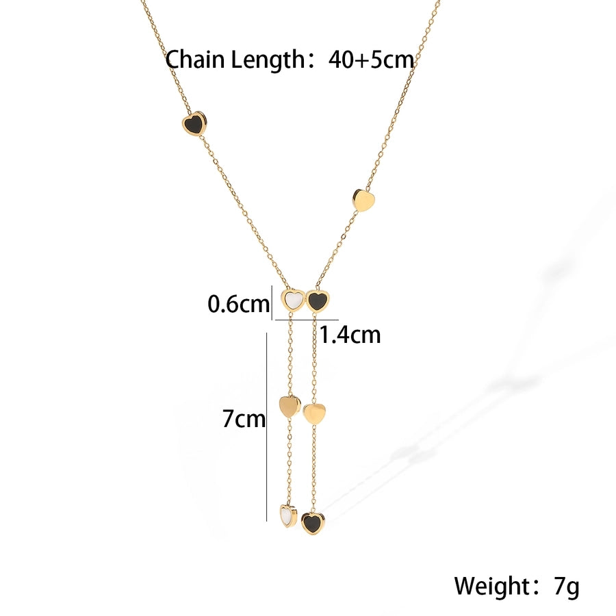 Jewelry Simple Style Commute Geometric 304 Stainless Steel Pendant Necklace