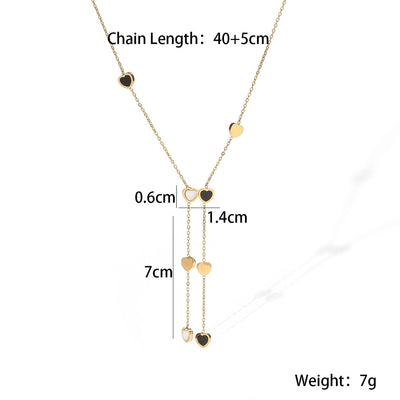 Jewelry Simple Style Commute Geometric 304 Stainless Steel Pendant Necklace