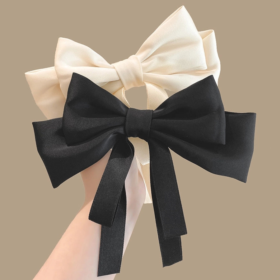 Women's Simple Style Classic Style Bow Knot Cloth Hair Clip