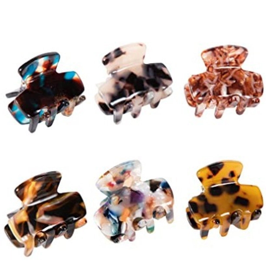 Women's Simple Style Color Block Acetic acid sheets Hair Claws