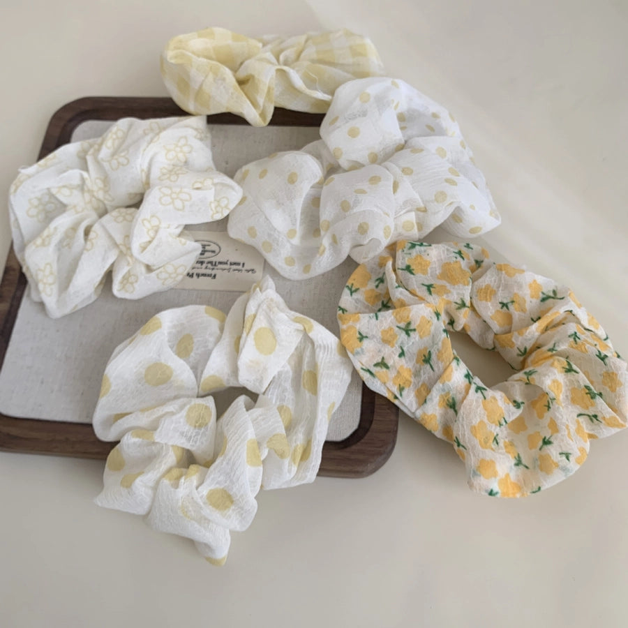 Women's Casual Simple Style Streetwear Geometric Gauze Hair Tie