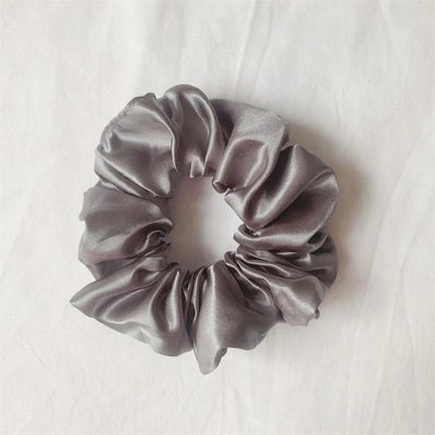 simple style solid color cloth handmade hair tie