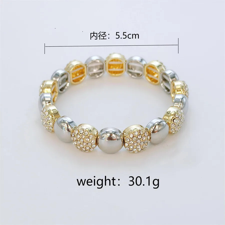 Modern Style Simple Style Classic Style Round Star 18K Gold Plated Silver Plated Pearl Zircon 316 Stainless Steel  Zinc alloy  Chain & Link Bracelets Wholesale