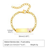Basic Car Heart Shape Crown 304 Stainless Steel 18K Gold Plated Bracelets In Bulk