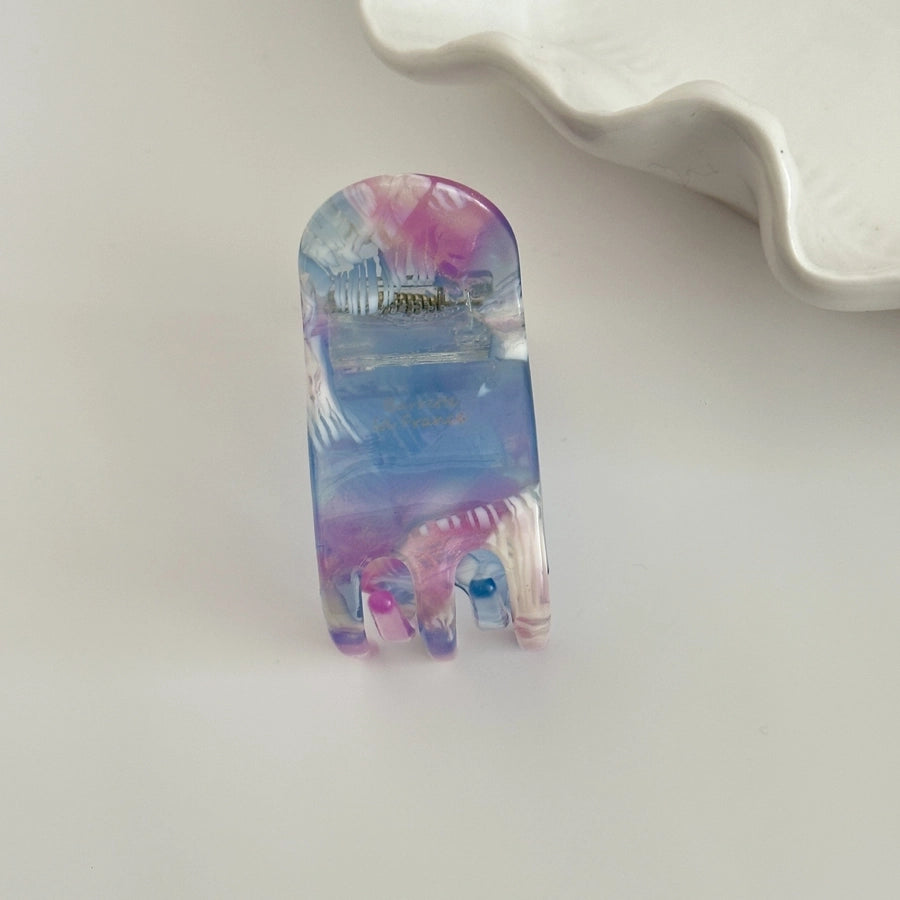 Simple Style Women's Color Block Acetic acid sheets Hair Claws