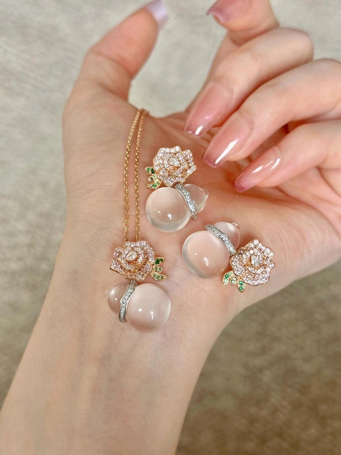 925 Sterling Silver Plating Flowers Plant Flowers